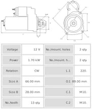 Cargar imagen en el visor de la galería, Motor de arranque S6262S