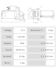 Cargar imagen en el visor de la galería, Motor de arranque S2089S