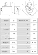 Cargar imagen en el visor de la galería, Motor de arranque S6131