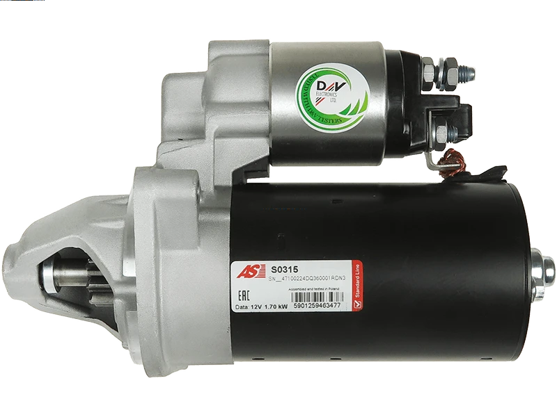 Motor de arranque S0315