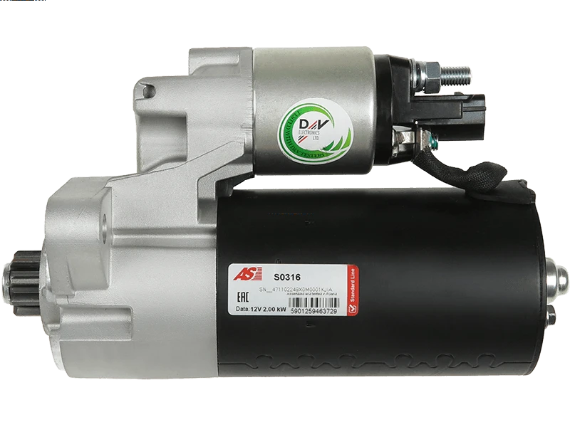 Motor de arranque S0316