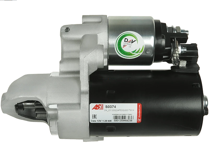 Motor de arranque S0374