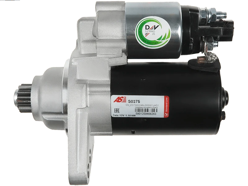 Motor de arranque S0375