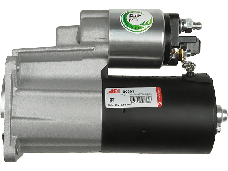 Motor de arranque S0399