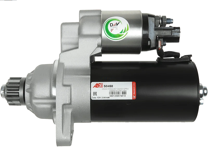 Motor de arranque S0458
