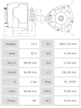 Cargar imagen en el visor de la galería, ALTERNADOR NUEVO A0246
