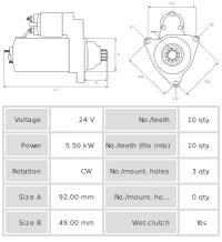Motor de arranque S6005(DENSO)