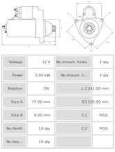 Cargar imagen en el visor de la galería, Motor de arranque S5046
