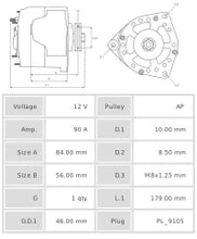 Cargar imagen en el visor de la galería, ALTERNADOR NUEVO A0093
