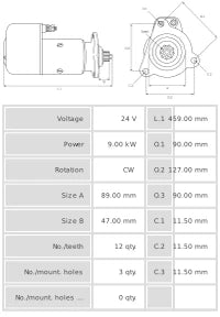 Motor de arranque S0648S