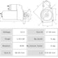 Motor de arranque S9429(LETRIKA)