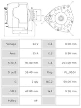 Cargar imagen en el visor de la galería, ALTERNADOR NUEVO A0102
