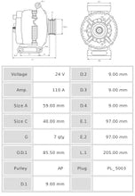 Cargar imagen en el visor de la galería, ALTERNADOR NUEVO A0260(SEG)
