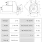 Motor de arranque S9501 (LETRIKA)