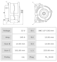 ALTERNADOR NUEVO A1065S