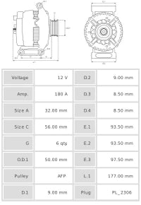 ALTERNADOR NUEVO A0577S