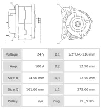 ALTERNADOR NUEVO A1092S